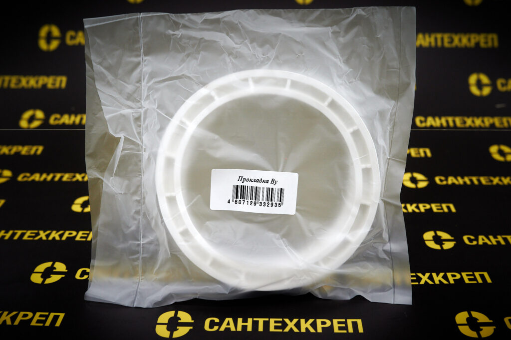 Прокладка Ву (108х86х16 мм) (прокладка из ПВХ для унитазов Santeri УграКерам)